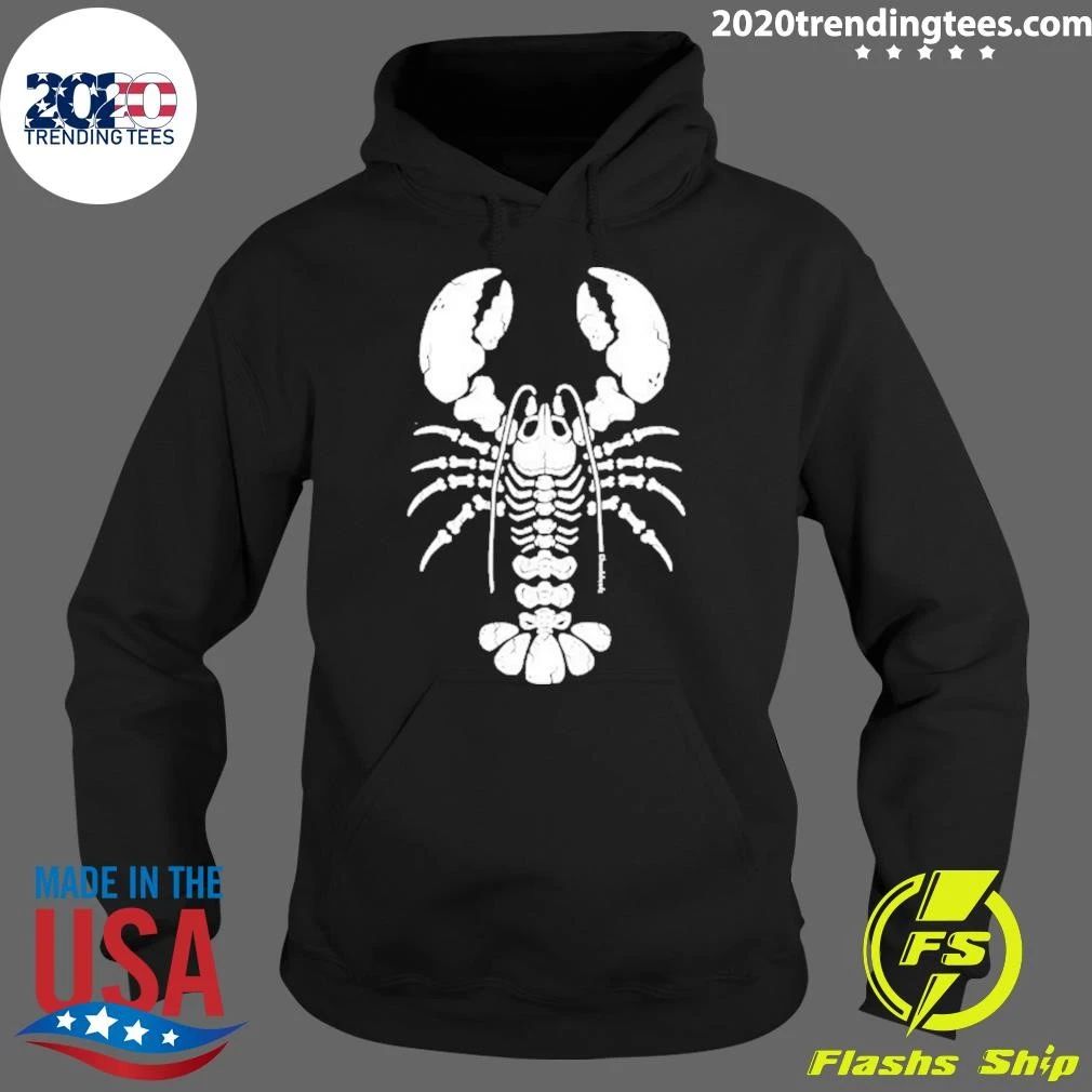 Lobstah Skeleton Halloween Shirt