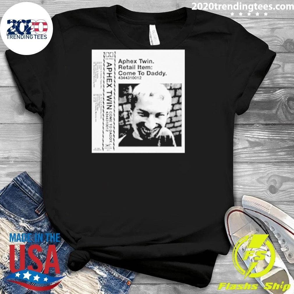 Come to Daddy Aphex Twin 1997s Warp Records Shirt