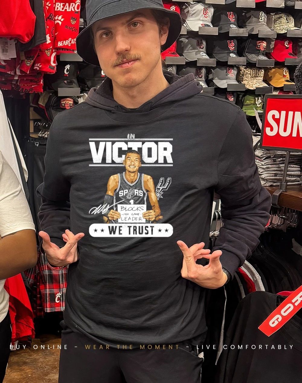 Victor Wembanyama San Antonio Spurs Blocks Leader Trust shirt