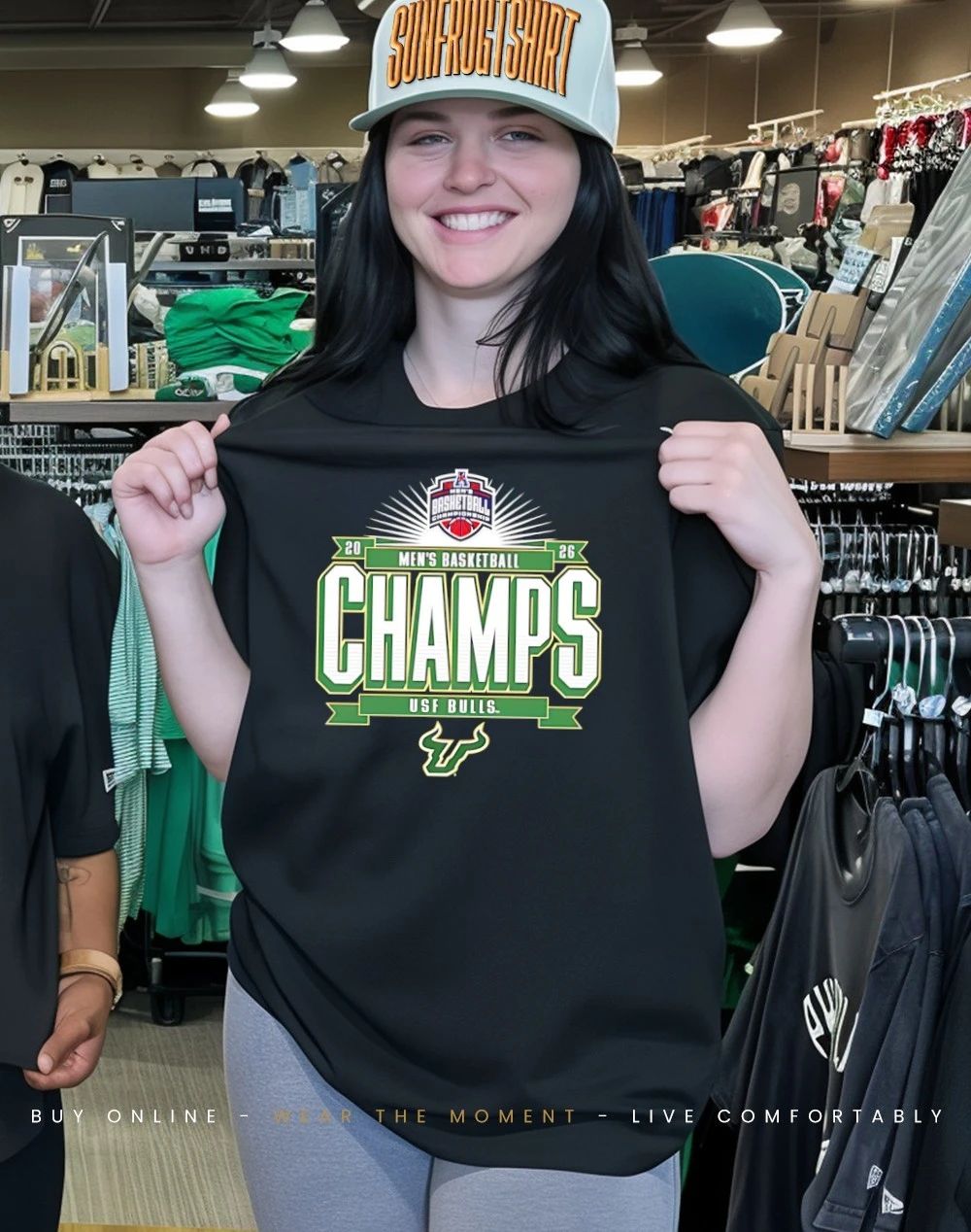 South Florida Bulls 2026 American Conference Men’s Basketball Tournament Champions classic shirt