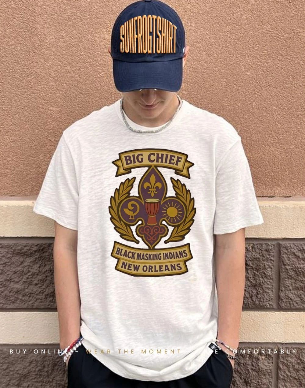 Big chief black masking Indians New Orleans shirt