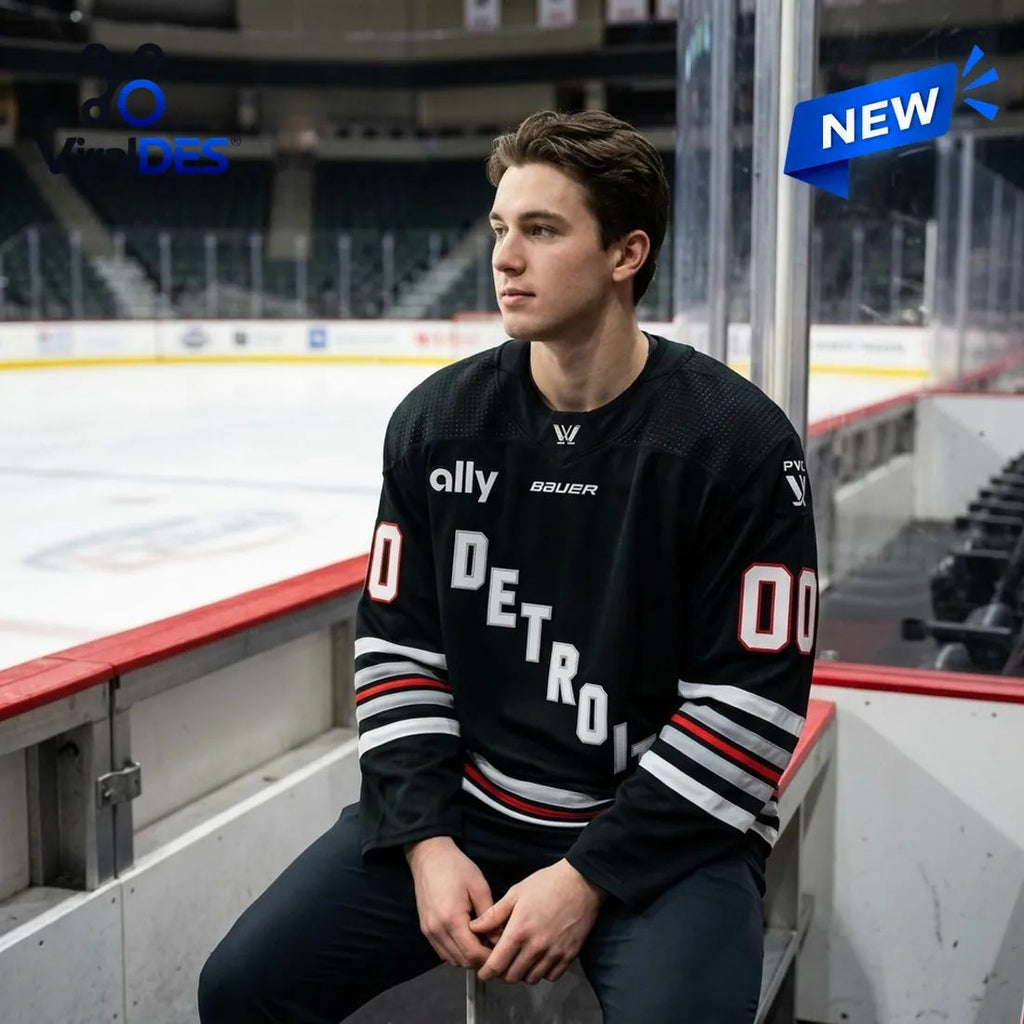 PWHL Detroit 2026 Personalized Hockey Jersey