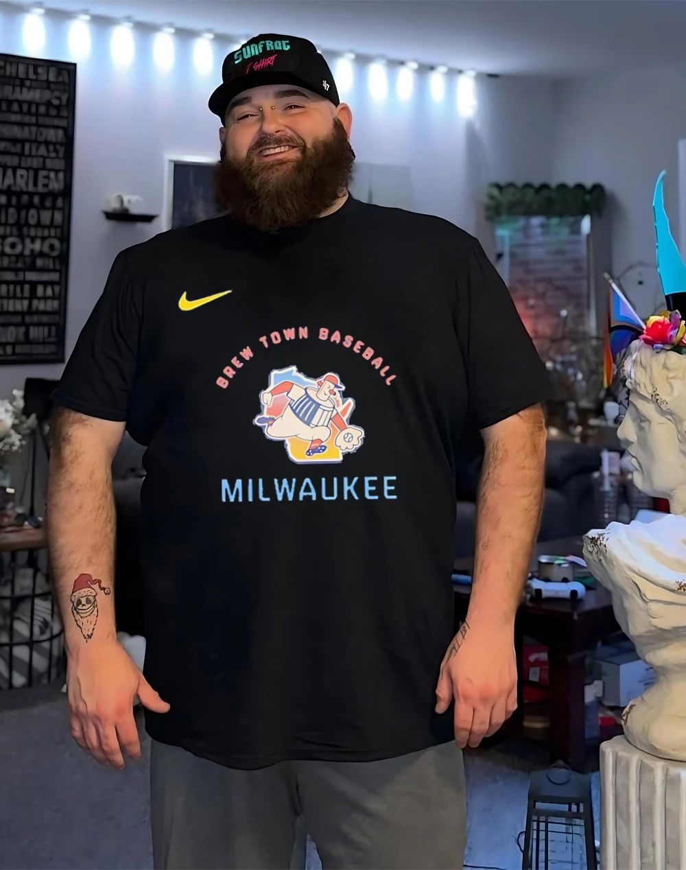 Milwaukee Brewers Brew Town Baseball 2026 City Connect Large Logo shirt