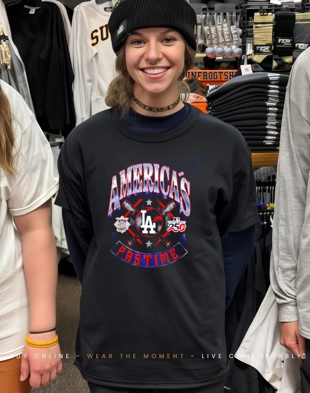 Los Angeles Dodgers x America’s Fastime Americana shirt
