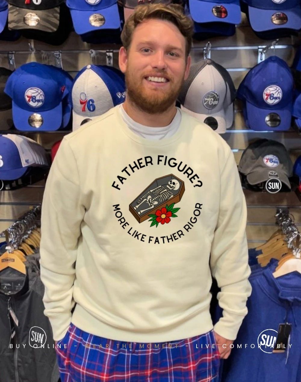 Father Figure more like Father Rigor shirt