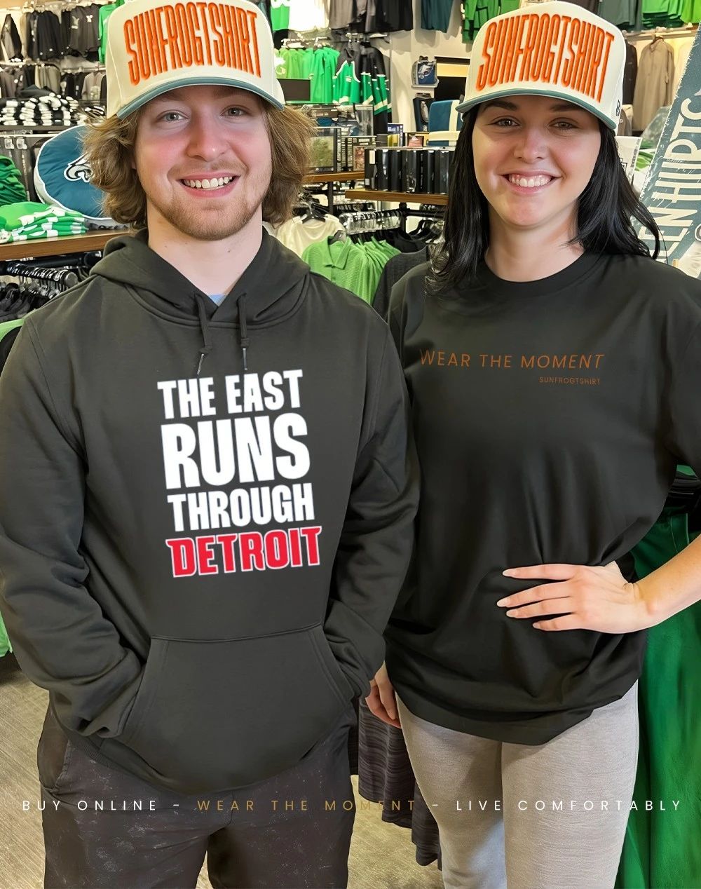 Detroit Pistons The East Runs Through Detroit shirt