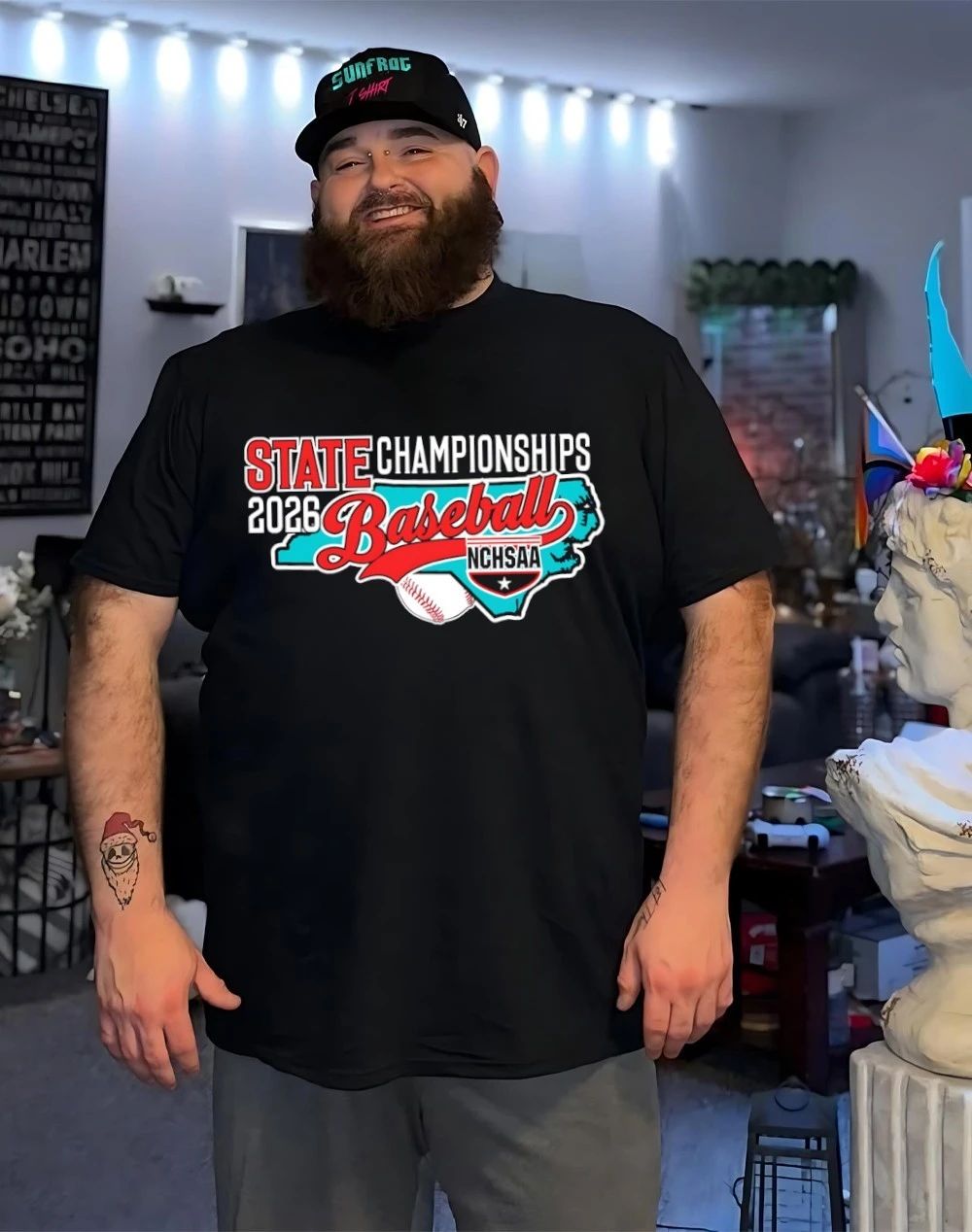 NCHSAA Baseball State Championships 2026 logo shirt