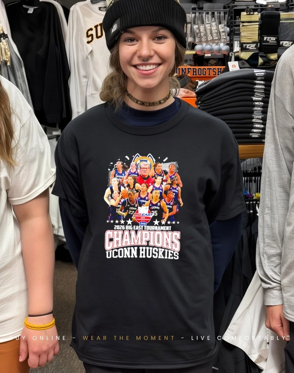Uconn Huskies Women’s Basketball 2026 Champions shirt