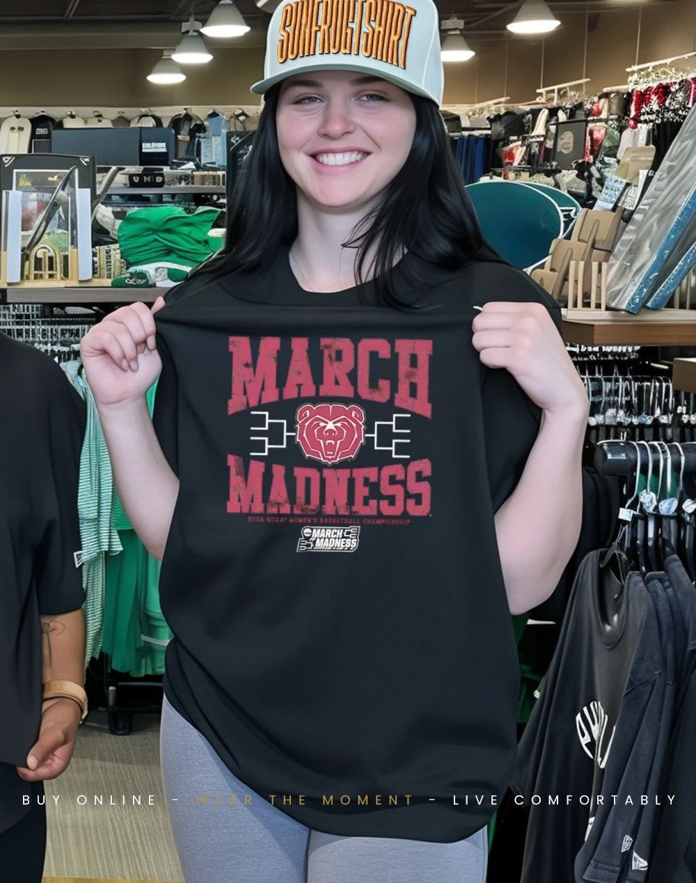 Missouri State Lady Bears WBB 2026 March Madness logo shirt