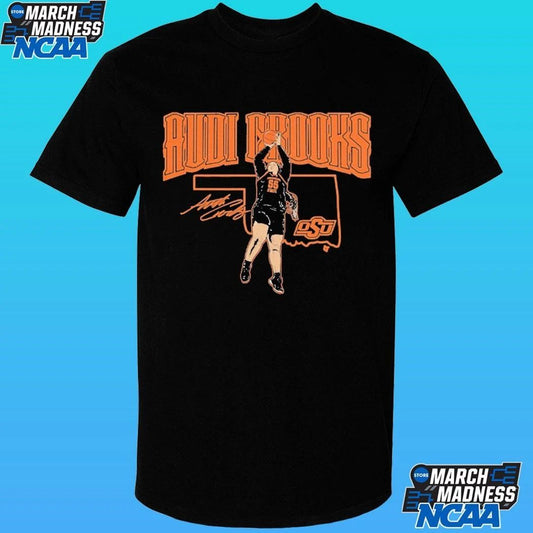 Audi Crooks State Star Oklahoma State Basketball Signature Shirt
