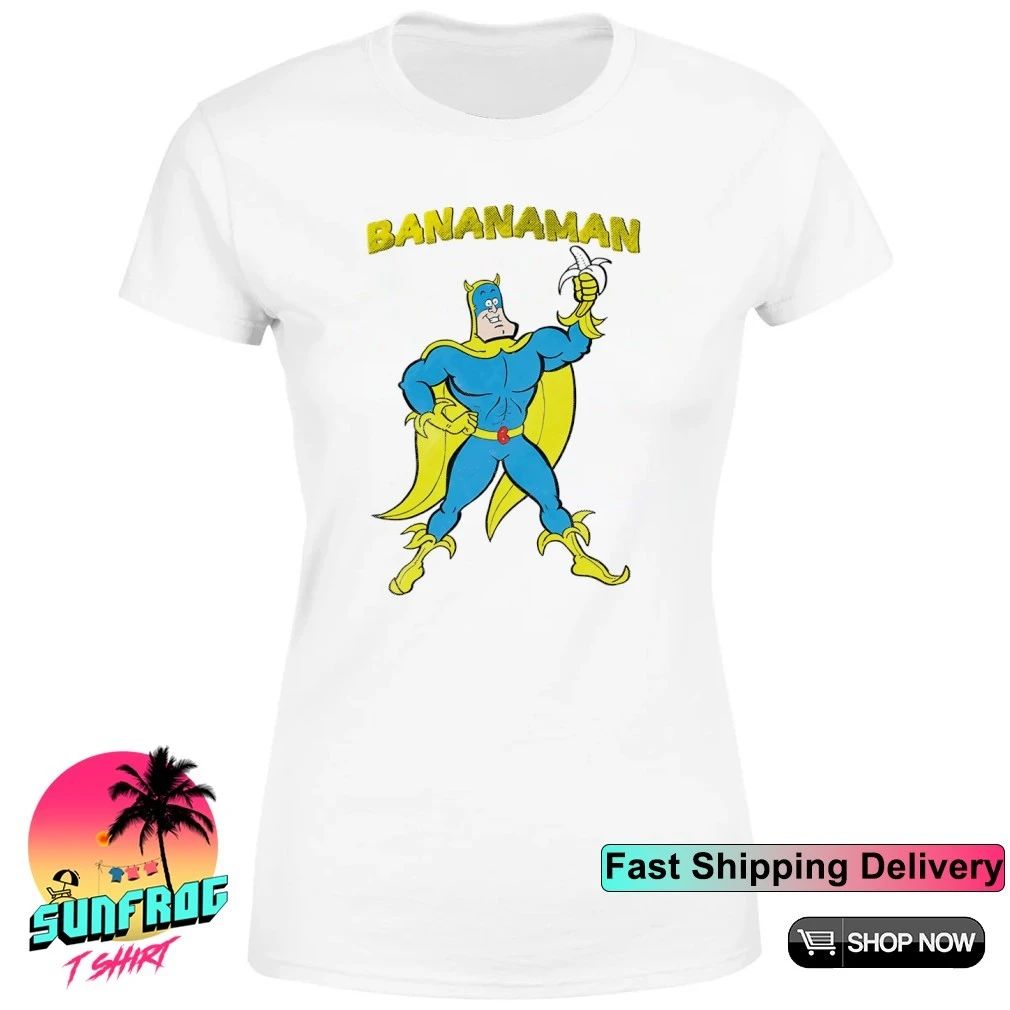 Bananaman Banana cartoon shirt