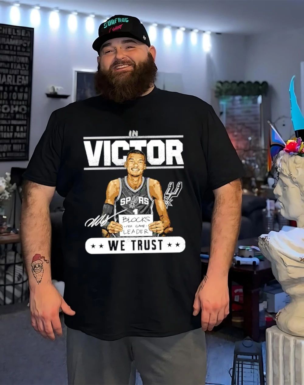 Victor Wembanyama San Antonio Spurs Blocks Leader Trust shirt