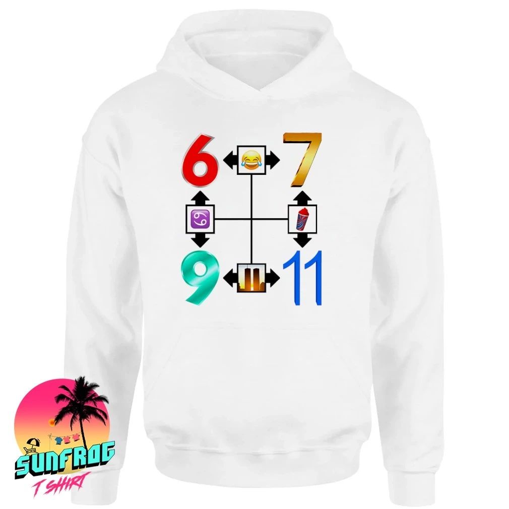 6-7 69 9.11 Clean Version icon shirt