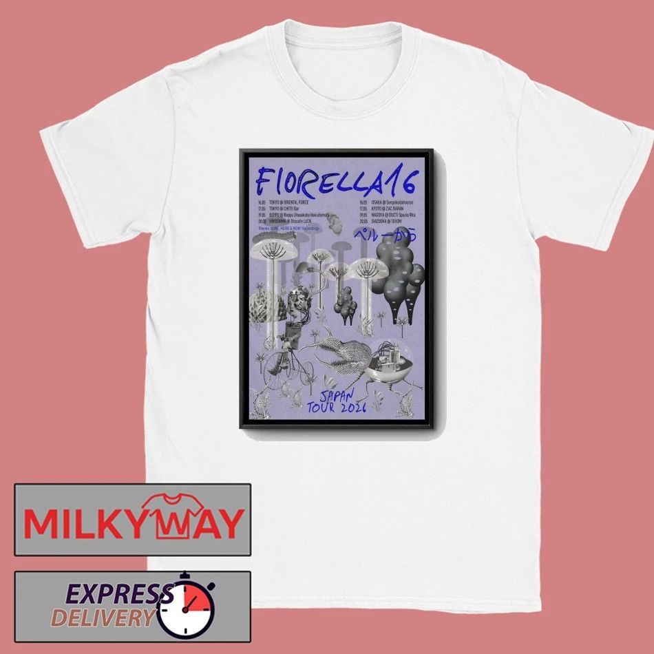 Fiorella16 Japan Tour 26 Poster shirt