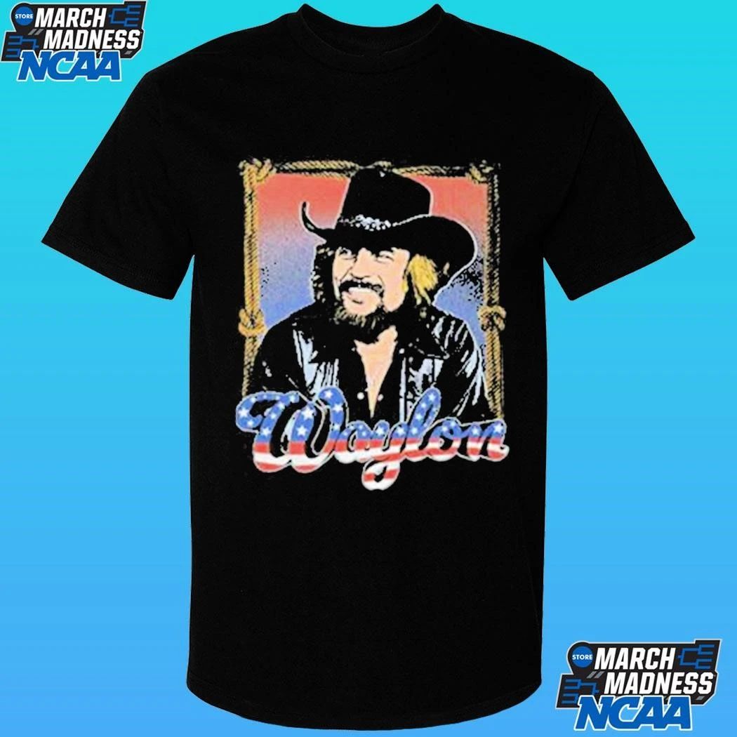 Waylon Stars & Bars Photo Shirt