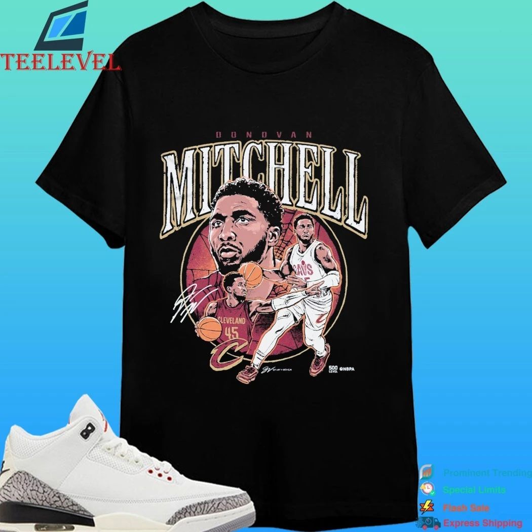 Donovan Mitchell Circle Player Shirt