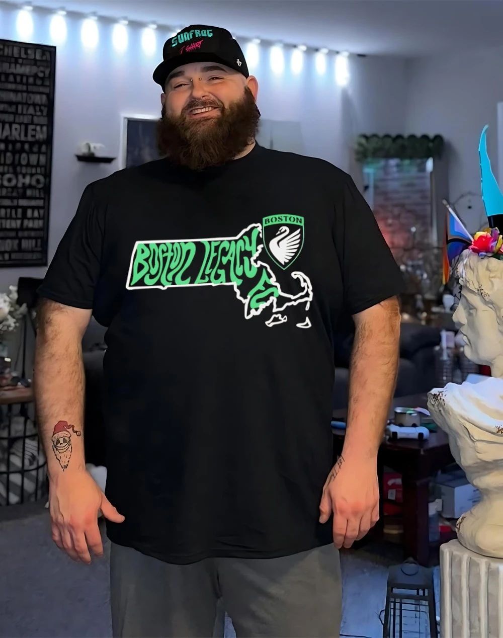 Boston Legacy FC Groovy State graphic shirt