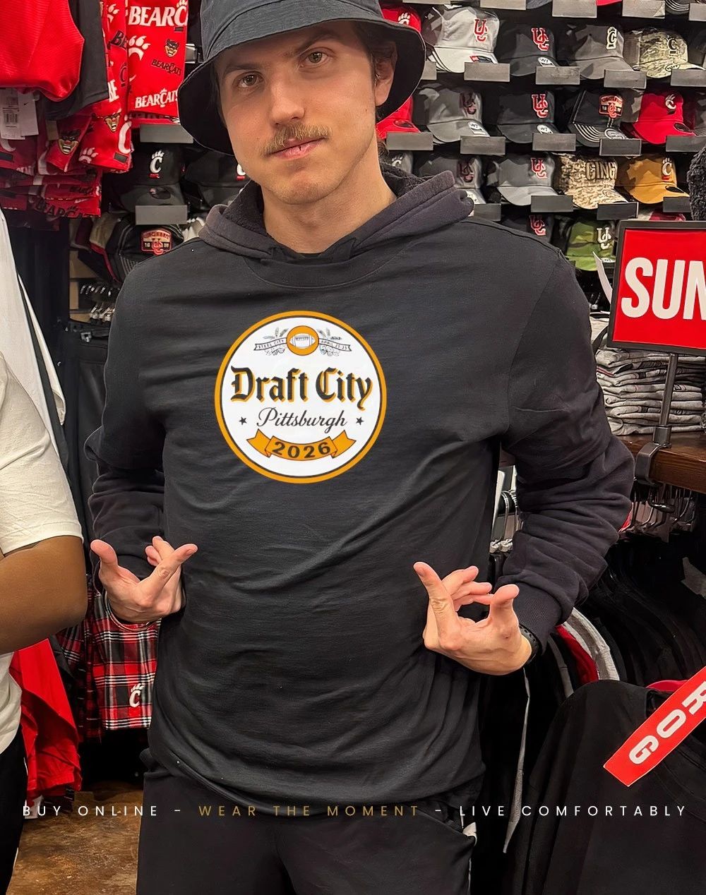 Draft City Pittsburgh 2026 football shirt