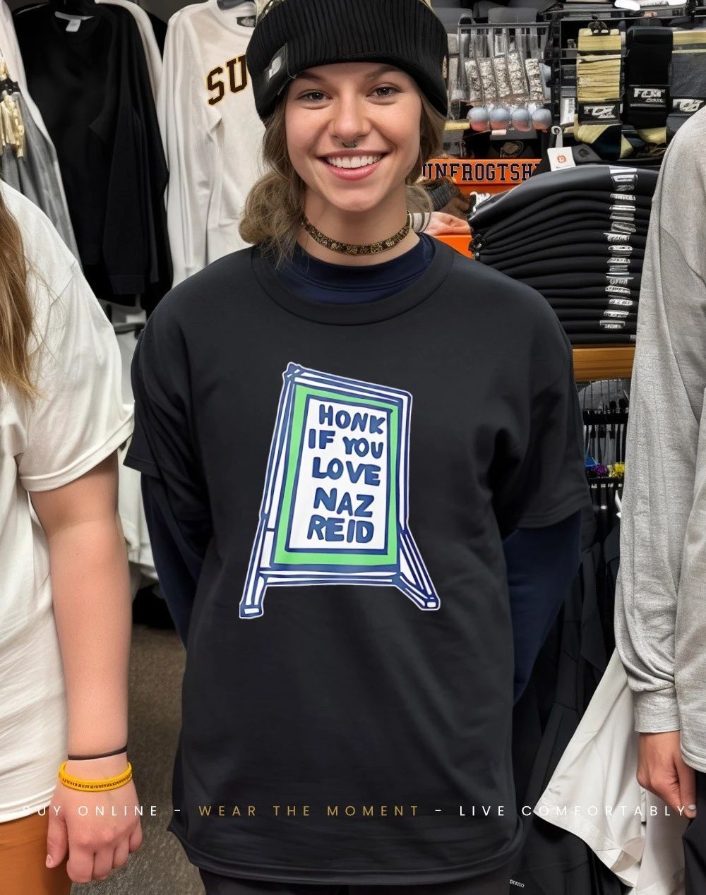 Honk If You Love Naz Reid shirt
