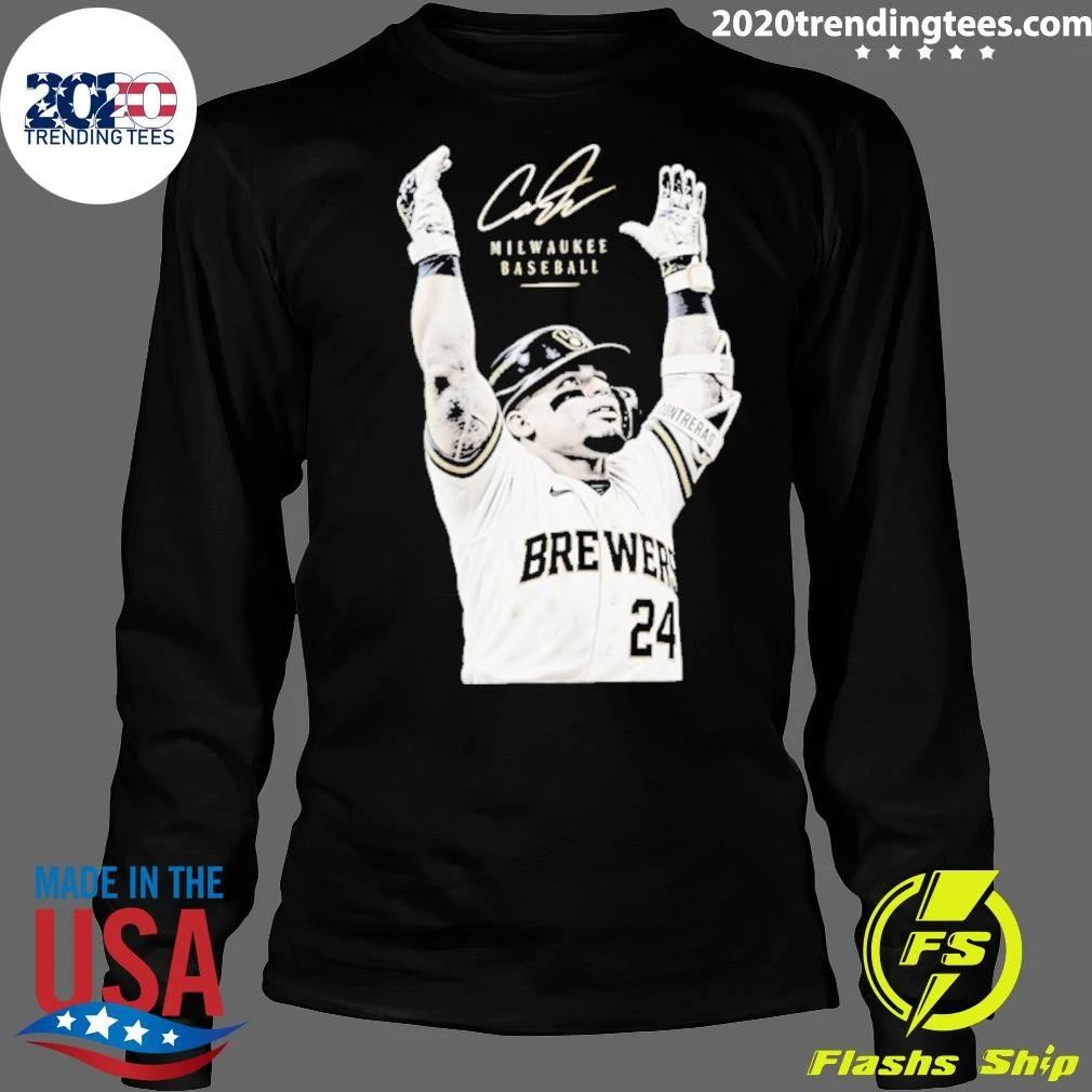 William Contreras Milwaukee Brewers Victory Signature Retro Shirt