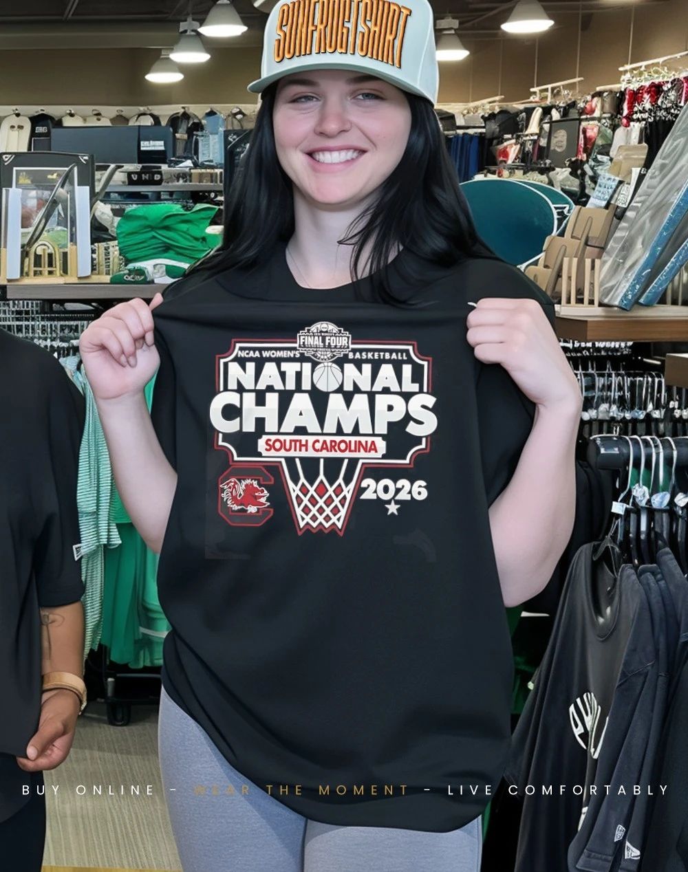 South Carolina Gamecocks 2026 NCAA Women’s Basketball National Champions shirt