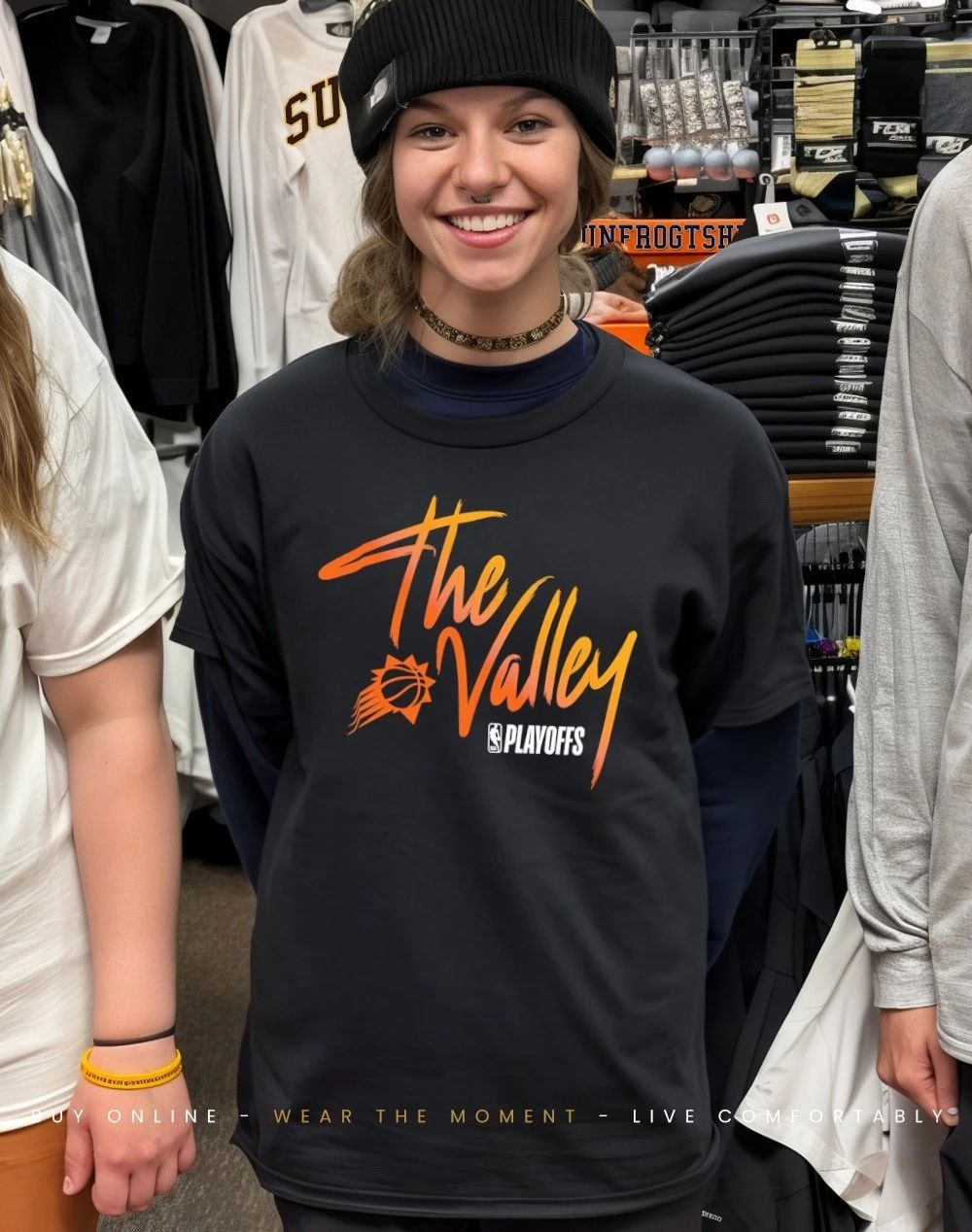 Official Phoenix Suns 2026 NBA Playoffs The Valley shirt