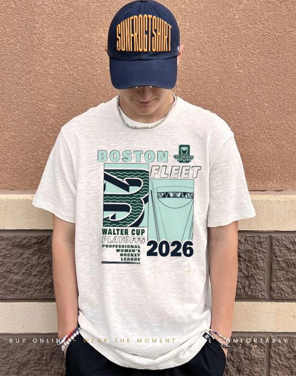 Boston Fleet fragments 2026 Walter Cup Playoffs shirt