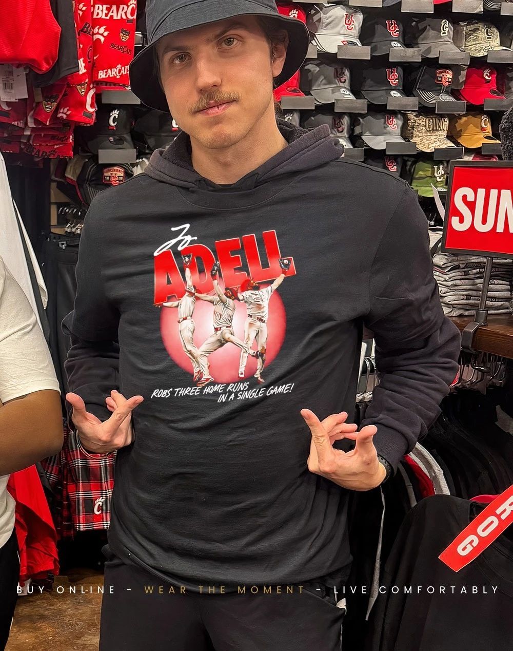 Jo Adell Los Angeles Angels Robbery NHL signature shirt