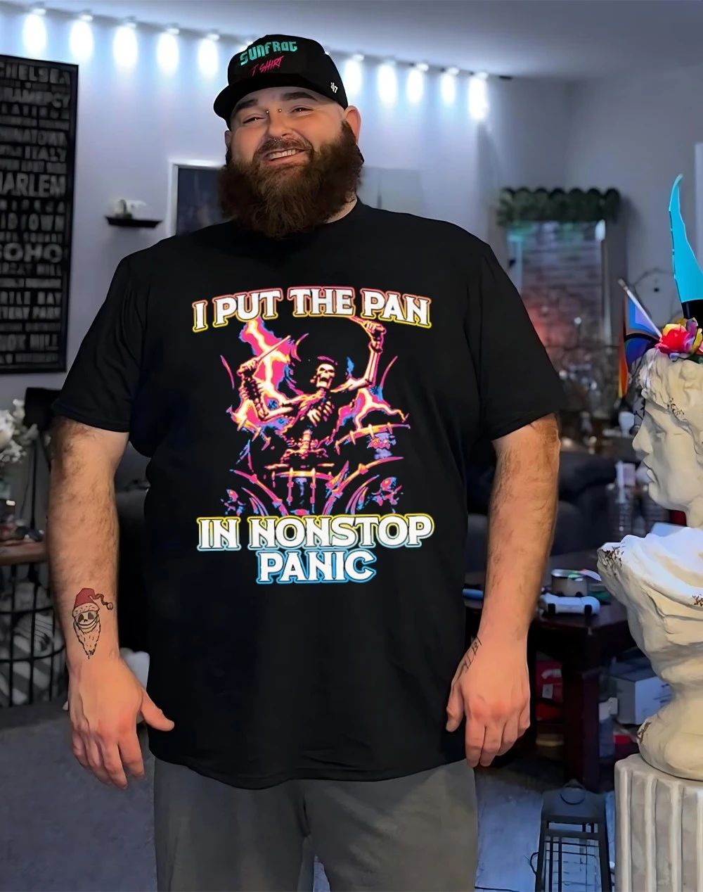 I Put The Pan in Nonstop Panic shirt