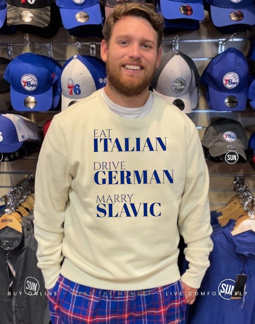 Eat Italian Drive German Marry Slavic Funny Heritage shirt