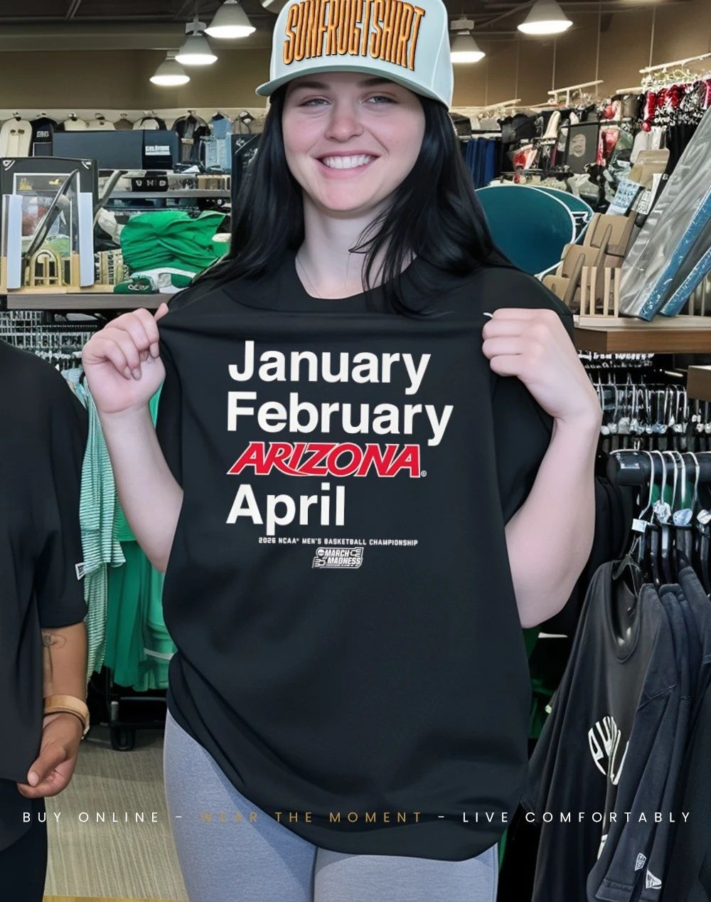 Arizona Wildcats MBB 2026 March Madness Month January February Arizona April shirt