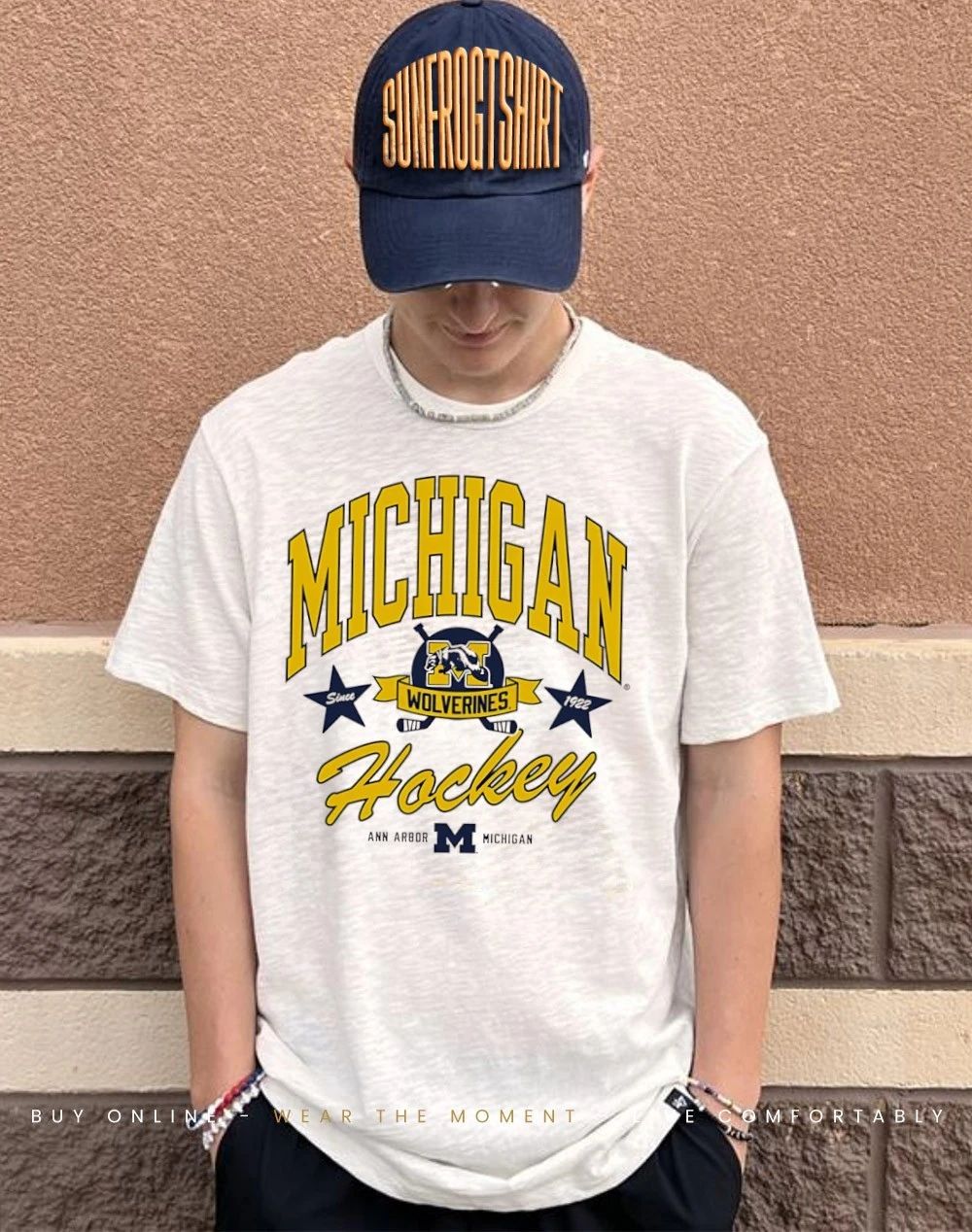 Michigan Hockey Heritage since 1922 logo shirt