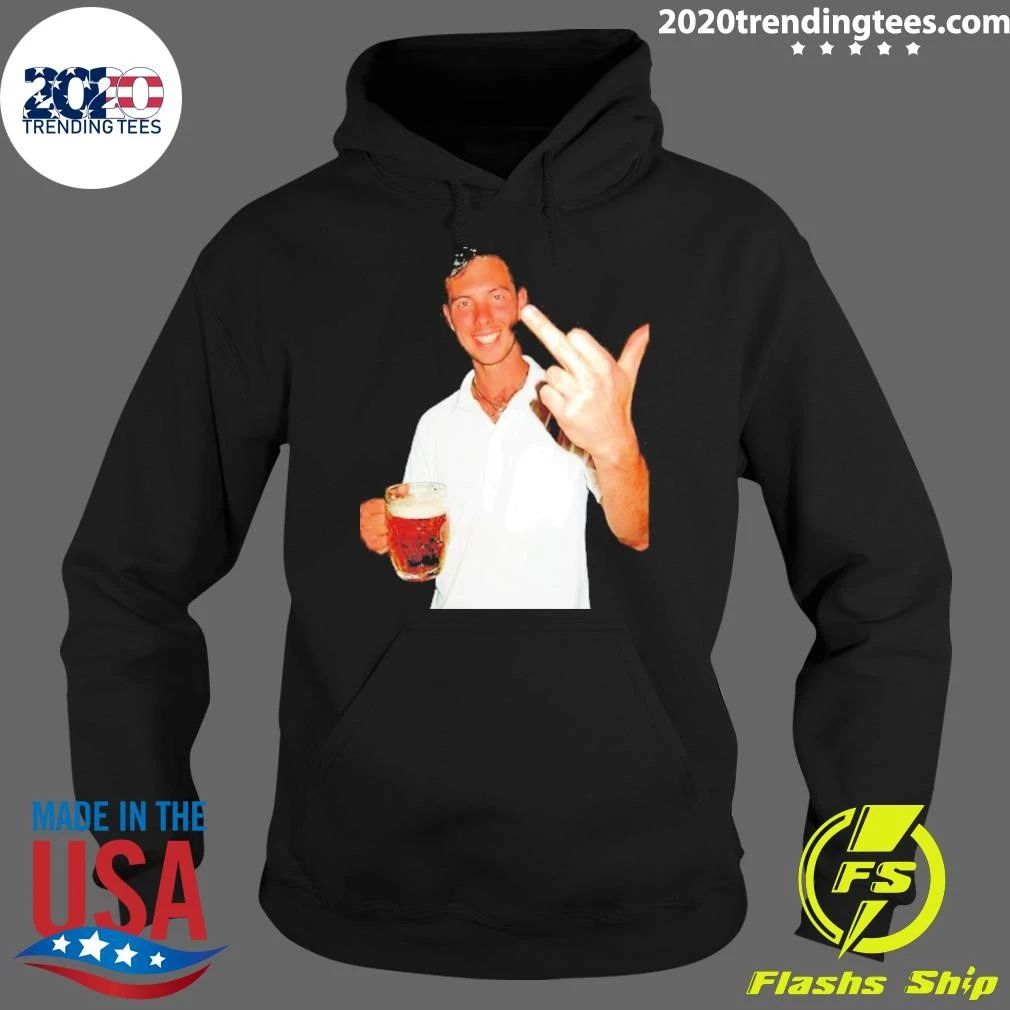 Jw Johnson Pickleball Middle Finger And Beer Shirt