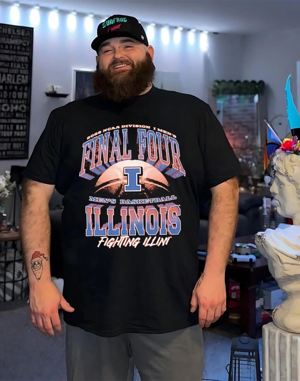 Illinois Men’s Basketball 2026 Final Four March Madness Highlight shirt