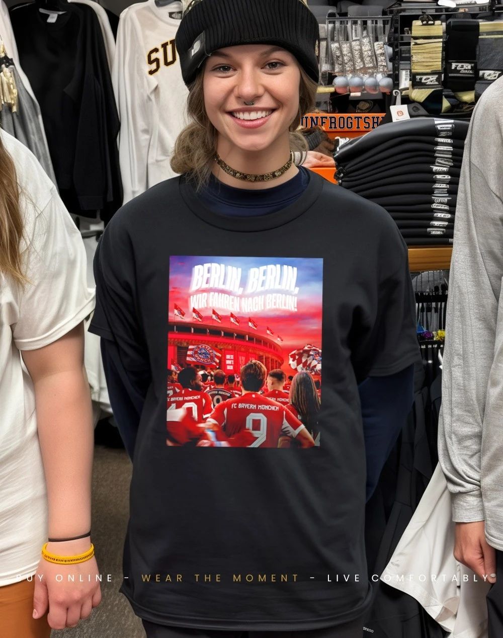FC Bayern Munchen Berlin Berlin Wir Fahren Nach Berlin shirt