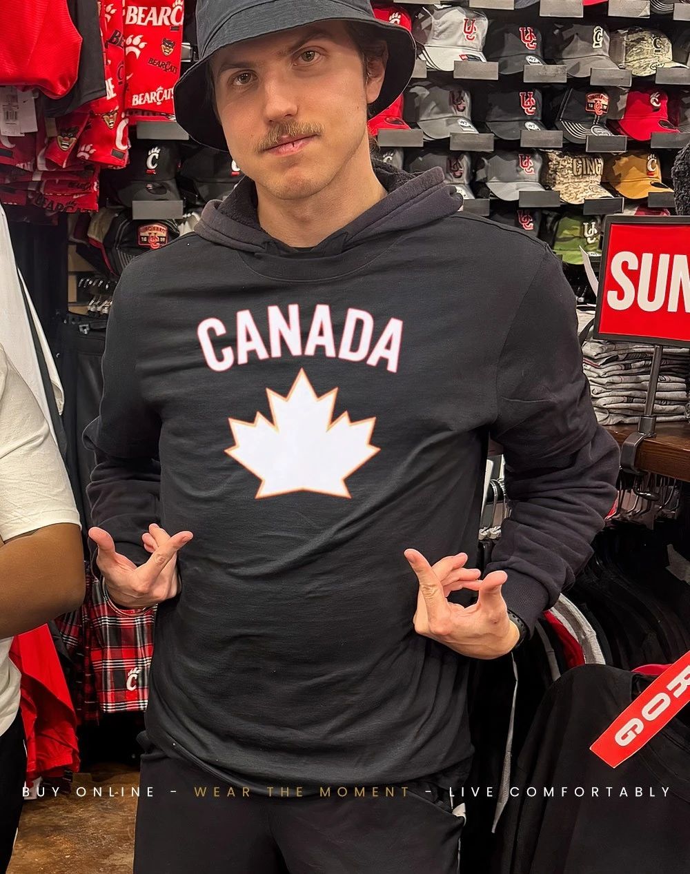 Team Canada Rocking World Baseball shirt