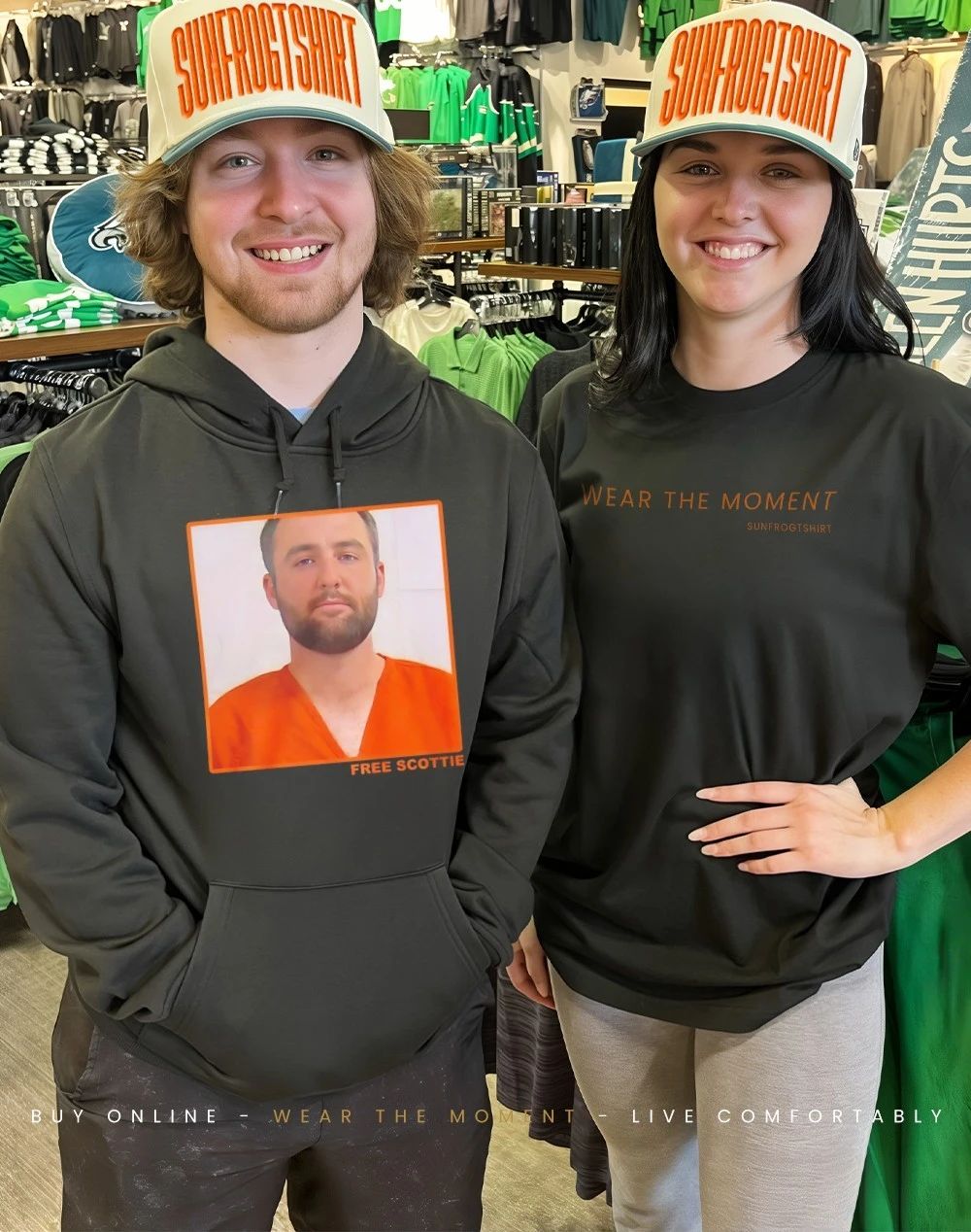 Free Scottie Scheffler PGA Golf Shirt