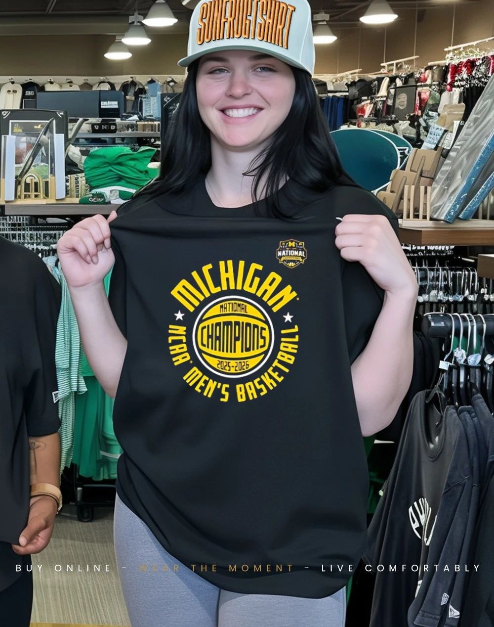Michigan Men’s Basketball 2025-2026 National Champions logo shirt