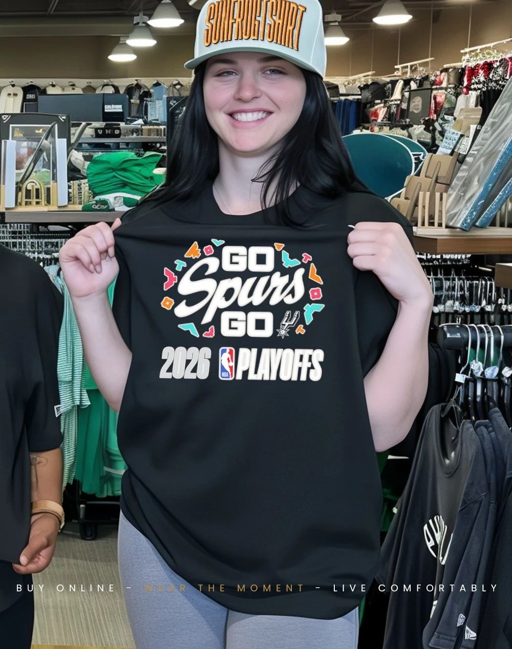 San Antonio Spurs 2026 nba Playoff Go Spurs Go shirt