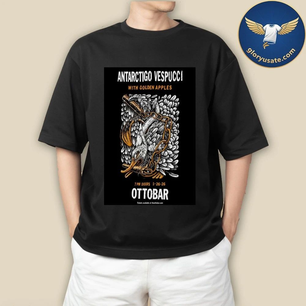 Antarctigo Vespucci January 26, 2026 Ottobar Baltimore Poster Shirt