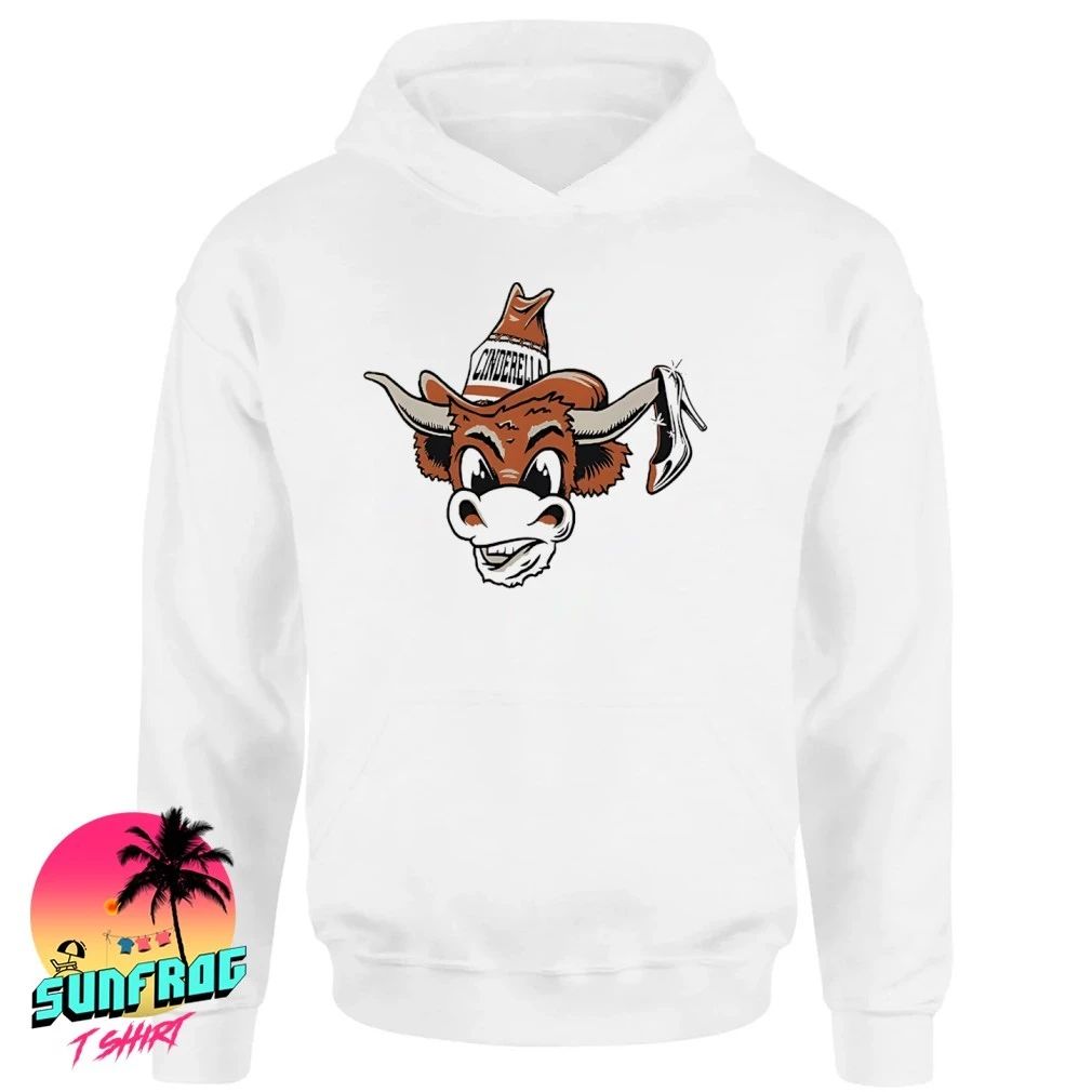 Cinderella Texas Longhorns men’s basketball mascot big head shirt