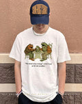 We must stop eating cried toad as he ate another frogs shirt