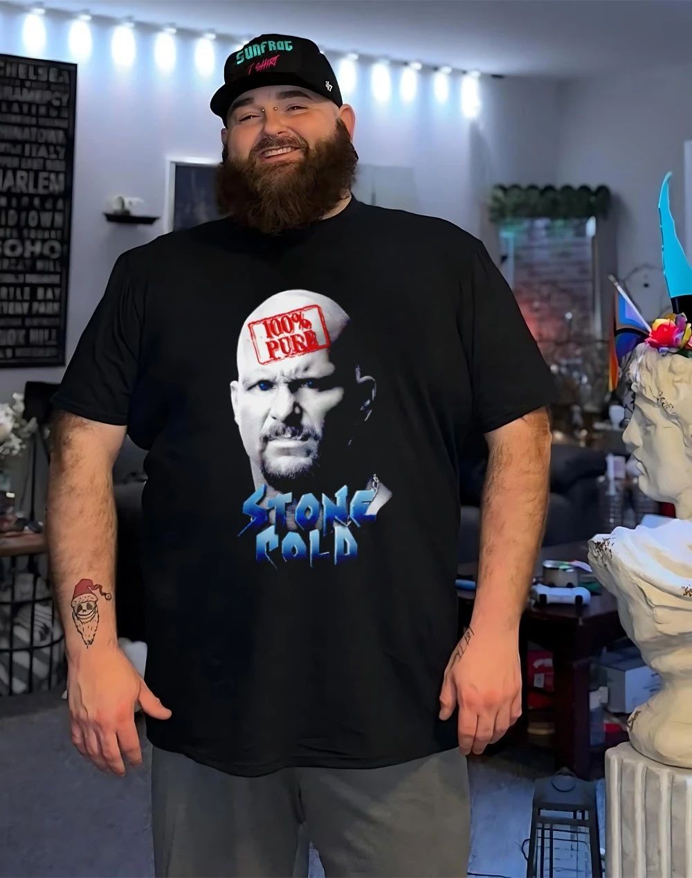 Stone Cold Steve Austin 100 pure shirt
