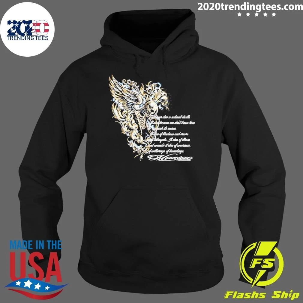 Skeleton Love Never Dies A Natural Death Maniac Shirt