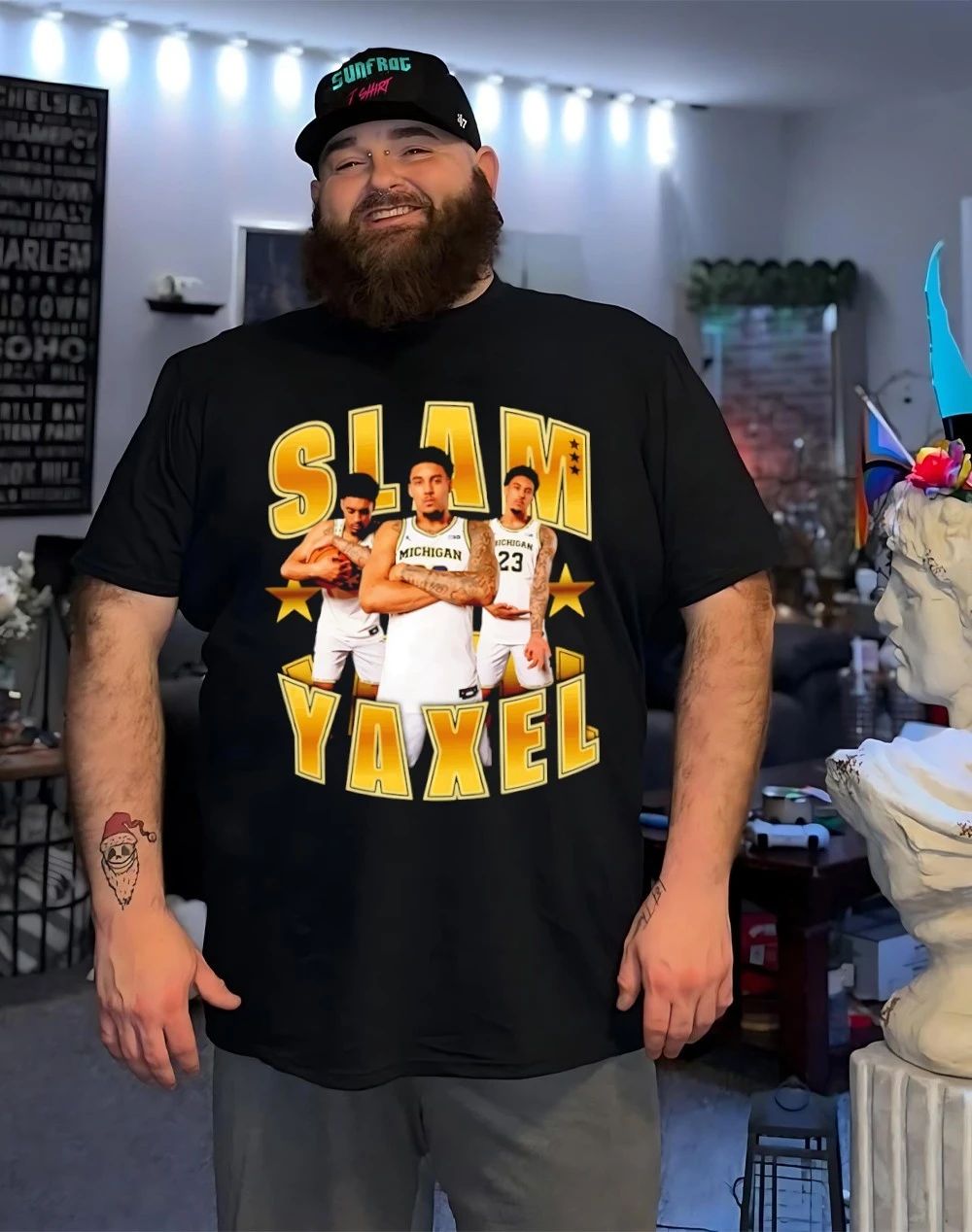 Yaxel Lendeborg Michigan Wolverines 2026 National Champions graphic shirt