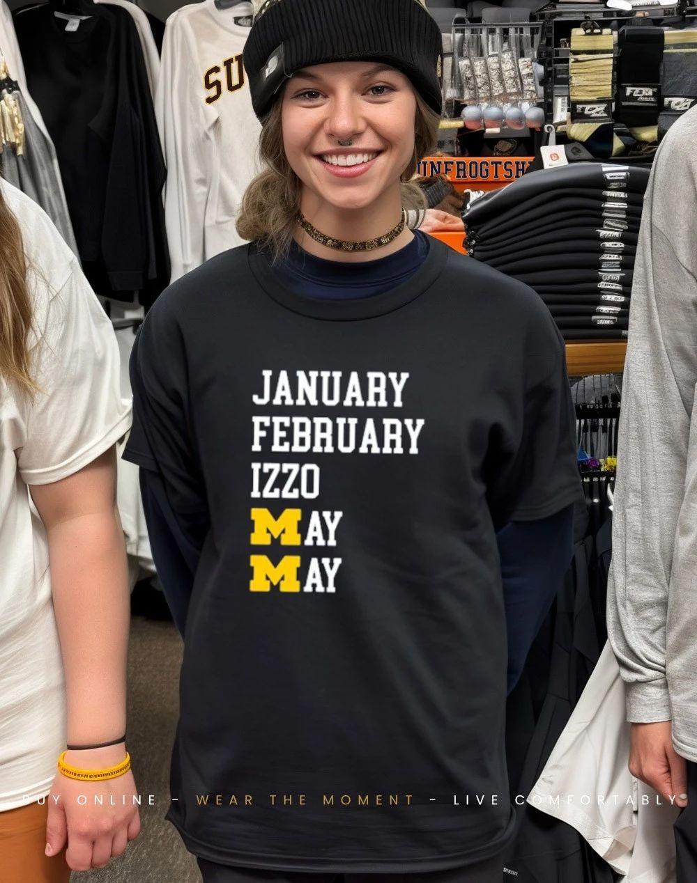 Michigan Wolverines January February Izzo May May Months shirt