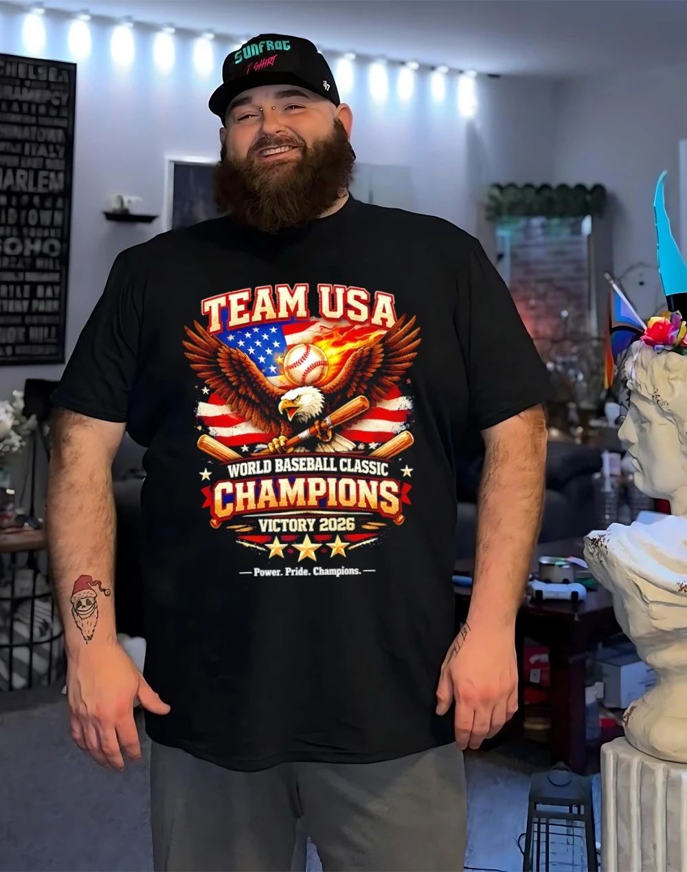 Team USA World Baseball 2026 Classic Champions Victory Shirt