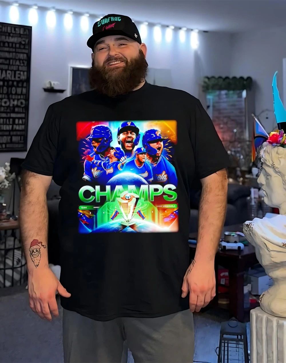 Venezuela baseball WBC Champion 2026 player collage shirt