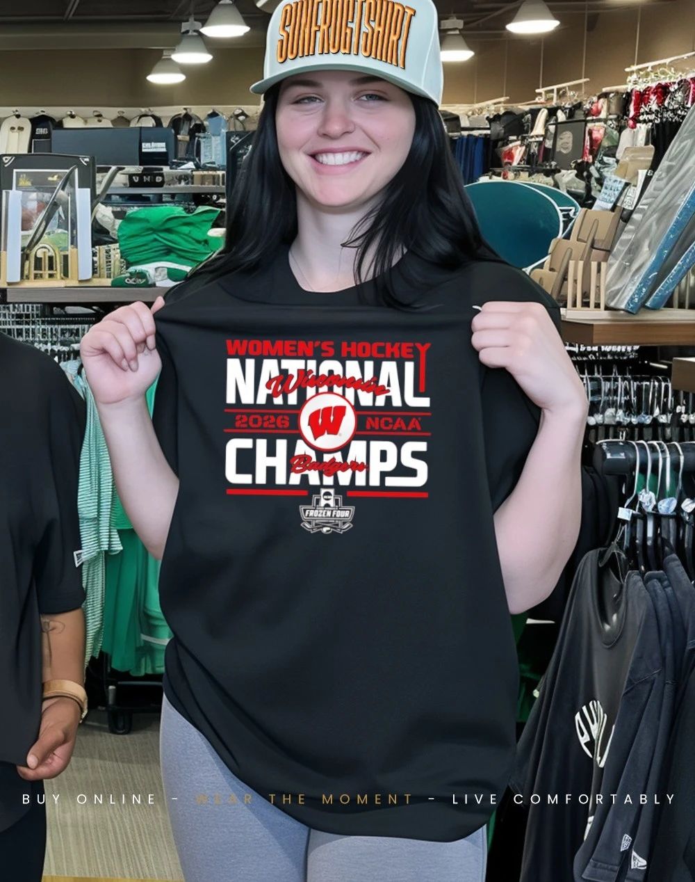 Wisconsin Badgers NCAA Hockey National Champions ’26 classic shirt