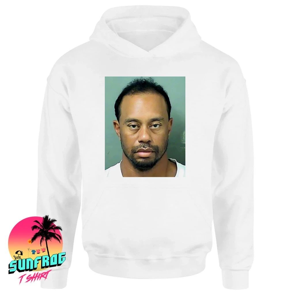 Tiger Woods Mugshot Shirt